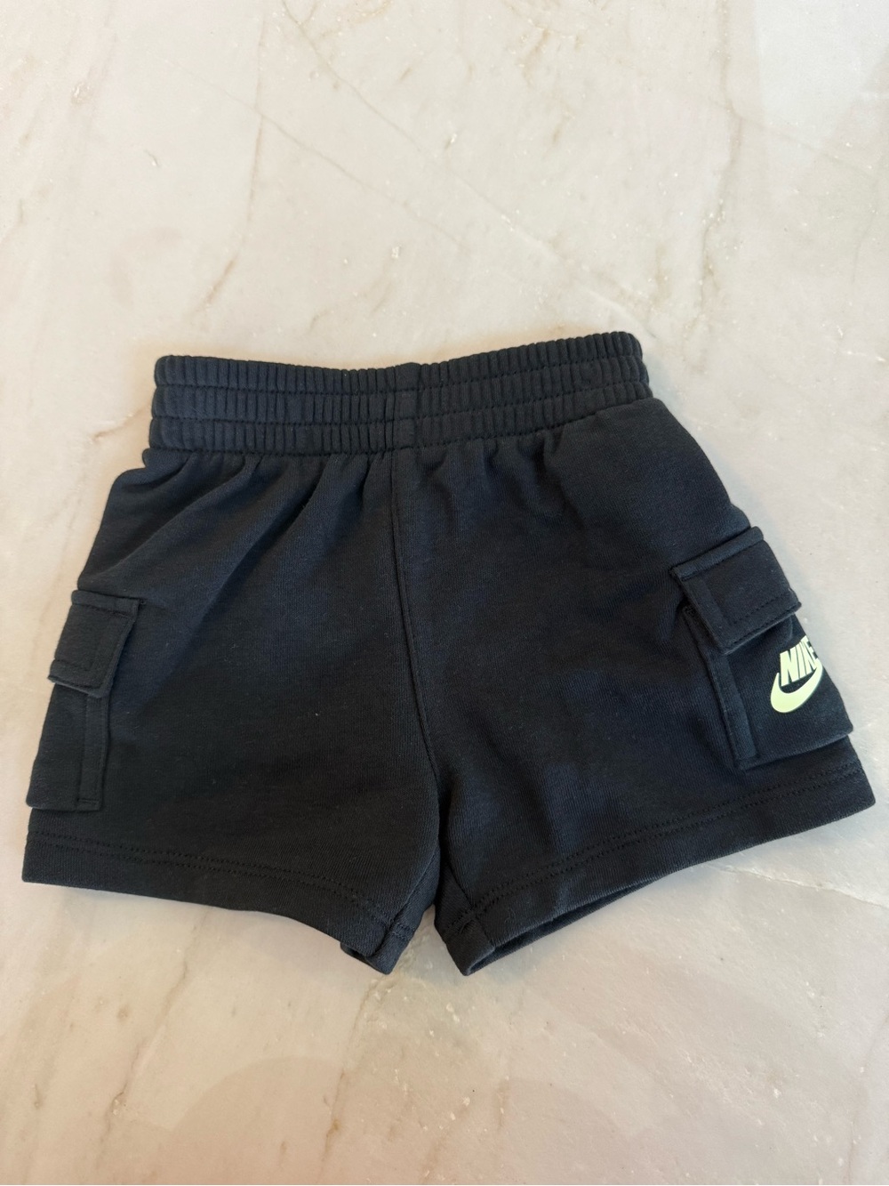Nike Kids Black Cargo Pocket Shorts